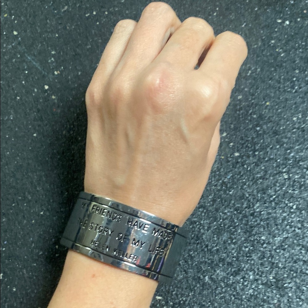 My Friends Have Made The Sory Of My Life Helen Keller  Bracelet